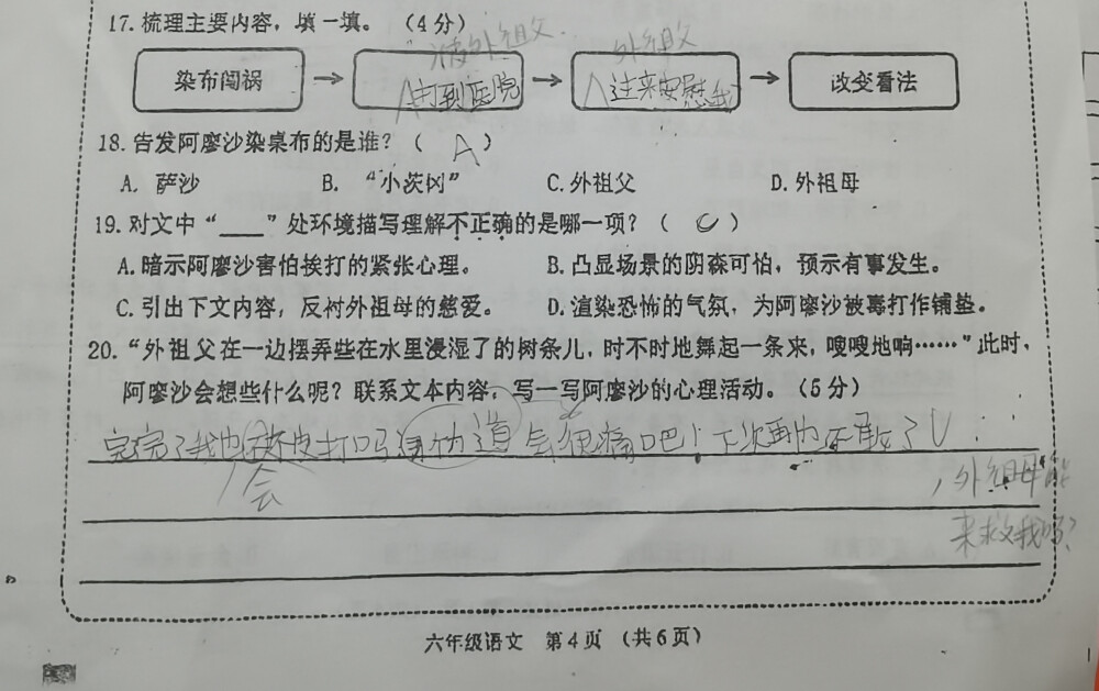 教学质量检测试卷 常言道