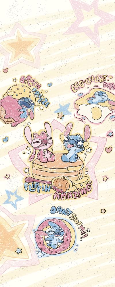 史迪奇涂鸦接好运 | 手机主题