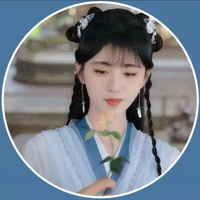 鞠婧祎圆框头像
