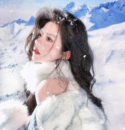 冬日氛围感头象.