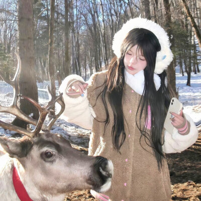 冬日氛围感头象.