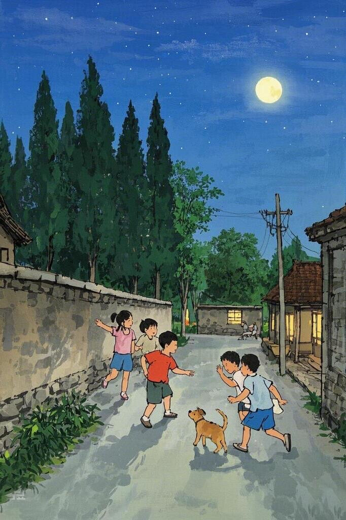 童年的夏夜