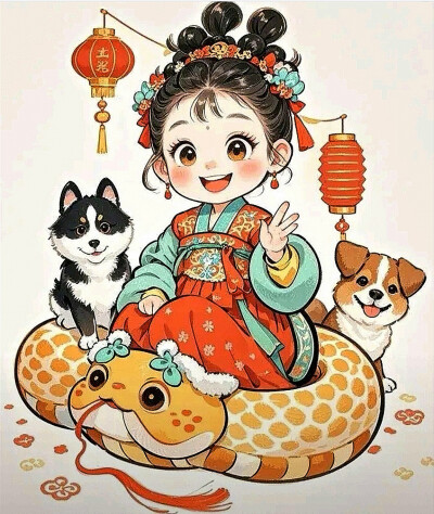 蛇年小萝莉