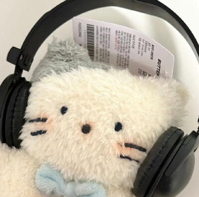 玩偶 耳机 头像