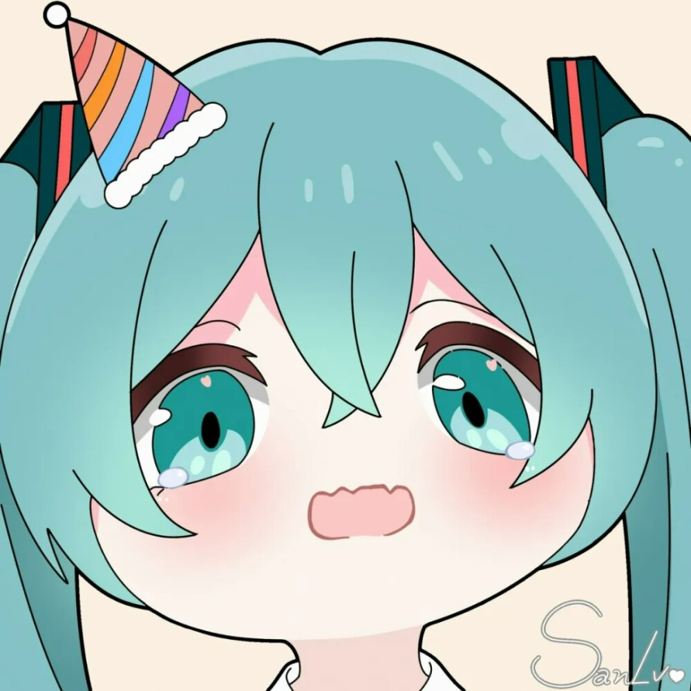 初音未来大头照