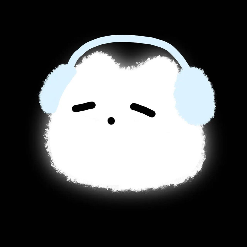 头像 耳机 玩偶 卡通