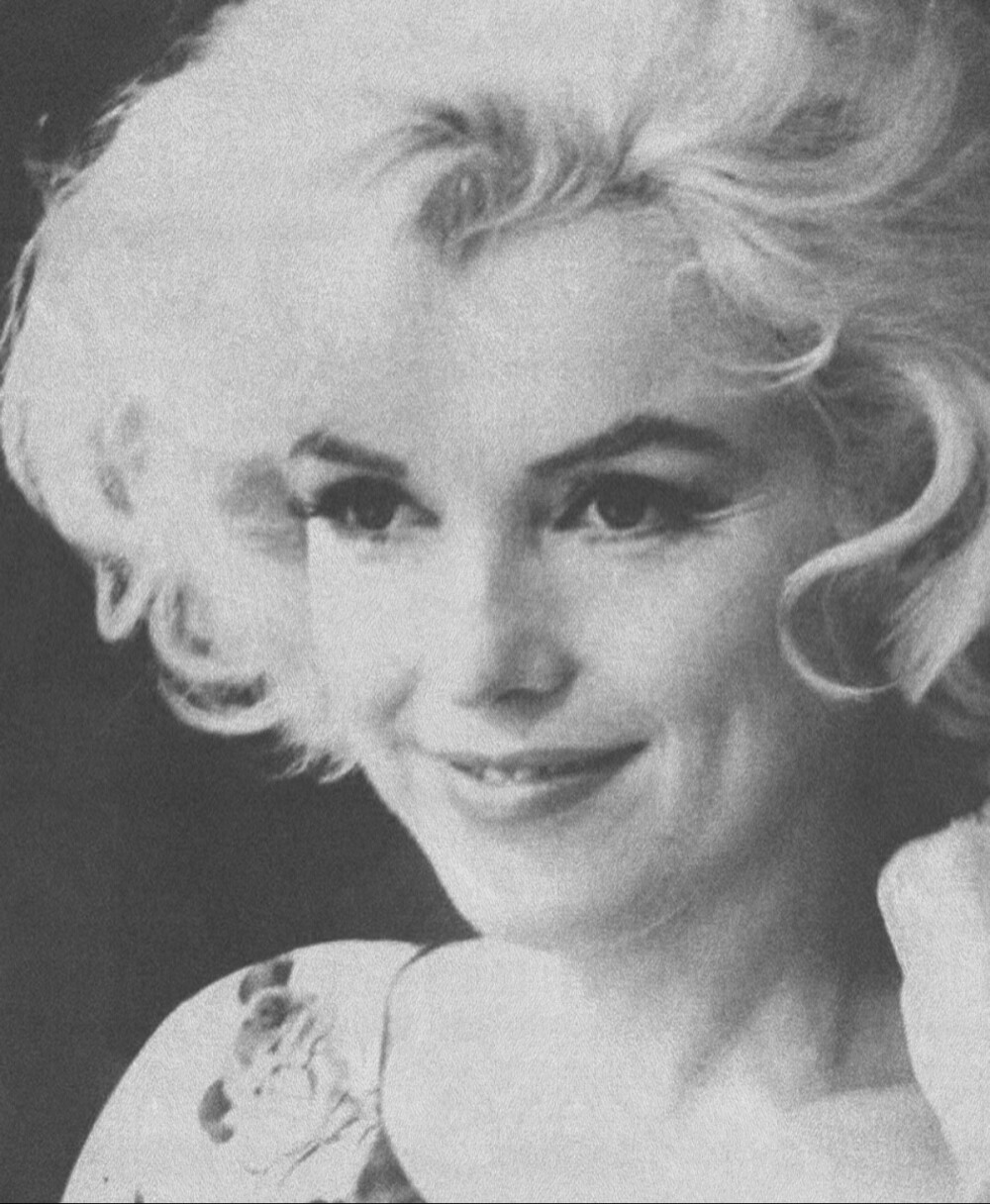 Marilyn Monroe ，1962