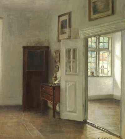 丹麦画家：Carl Vilhelm Holsøe 1863 – 1935