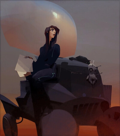 法国插画艺术家 Sergey Kolesov ​​​​一组插画设计
