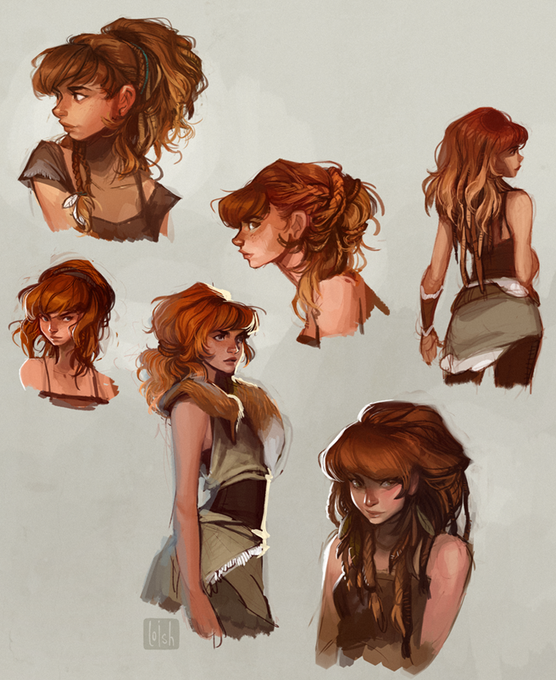 荷兰插画艺术家 Lois van Baarle 一组插画艺术
