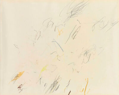 Untitled,1958,
Graphite and pastel on paper,31.1x36.8cm
