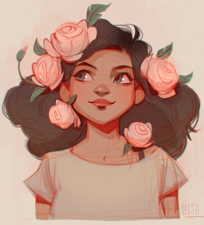 荷兰插画艺术家 Lois van Baarle 一组插画艺术
