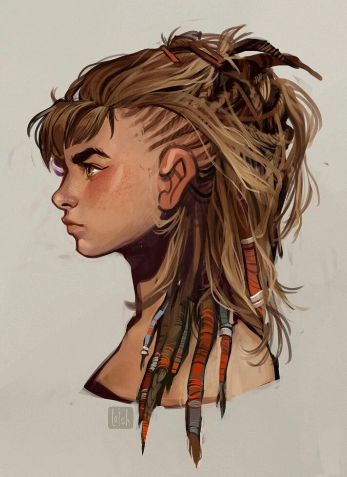 荷兰插画艺术家 Lois van Baarle 一组插画艺术
