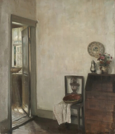 丹麦画家：Carl Vilhelm Holsøe 1863 – 1935