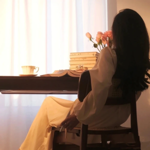 带花女头