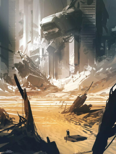 法国概念设计师 sparth 概念设计
