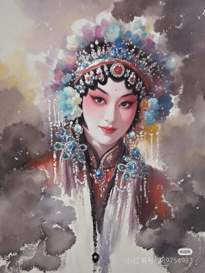 水彩人物