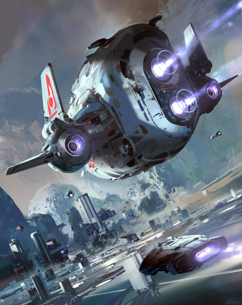 法国概念设计师 sparth 概念设计
