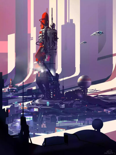 法国概念设计师 sparth 概念设计
