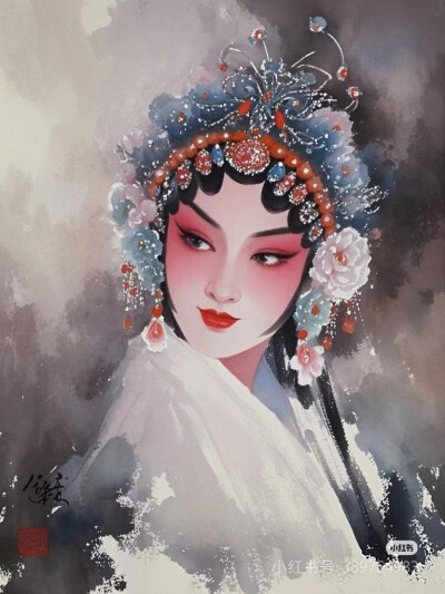 水彩人物