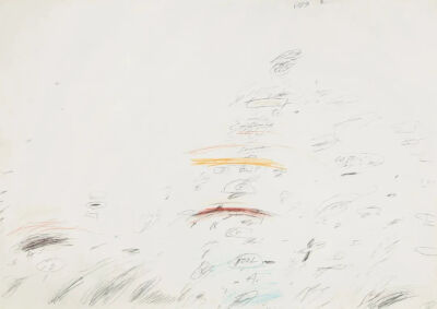 Untitled,1960,Wax crayon and pencil on paper,70.9x99.6cm