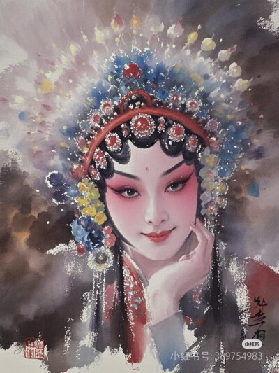 水彩人物