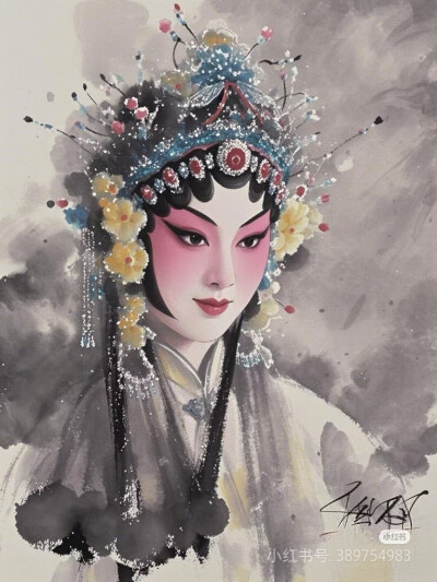 水彩人物
