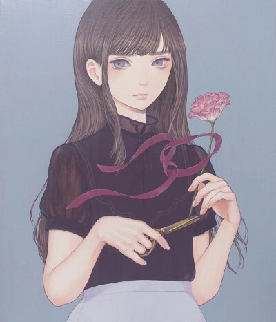 日本插画师 Mayumi Konno（紺野真弓）
