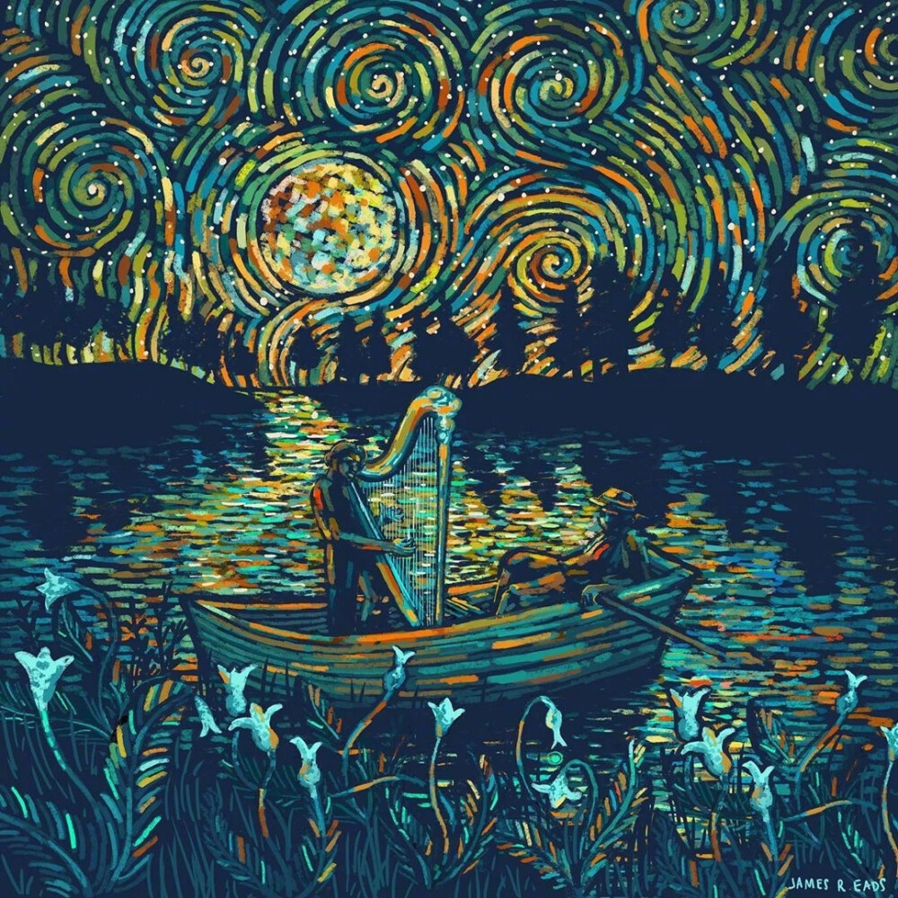 美国插画师 James R. Eads ​ ​​​​
