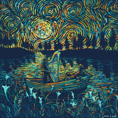 美国插画师 James R. Eads ​ ​​​​
