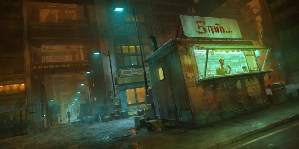 挪威插画艺术家 Nikolai Lockertsen 一组插画艺术设计
