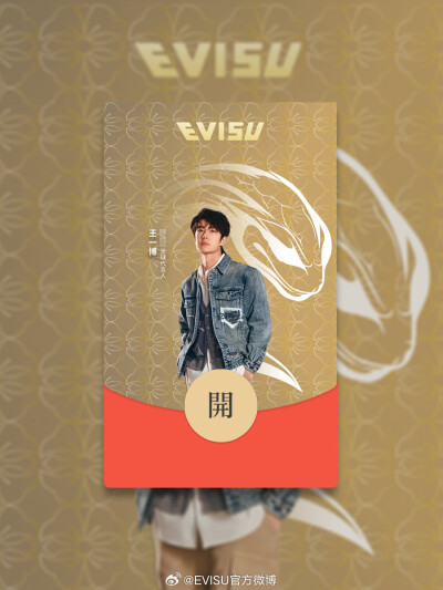 王一博 EVISU