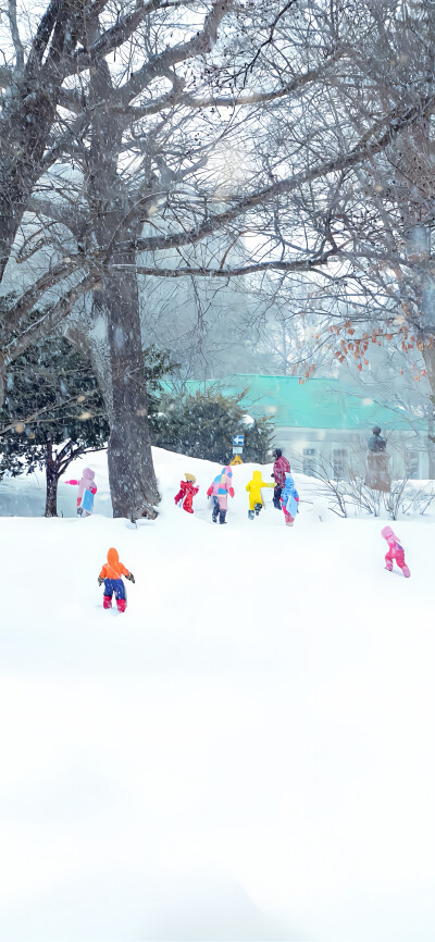 下雪天手机壁纸