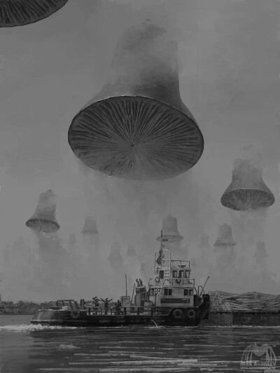 俄罗斯插画师 Alex Andreyev 一组插画设计
