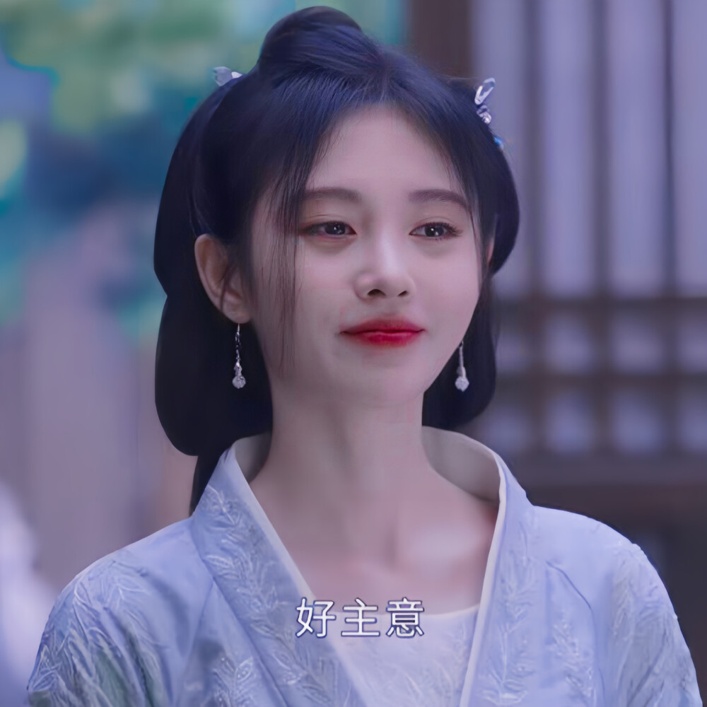 /鞠婧祎/原截耀喝牛奶