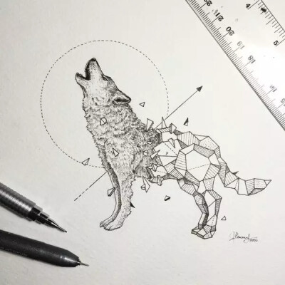 菲律宾插画师 Kerby Rosanes 细致的手绘插画作品
