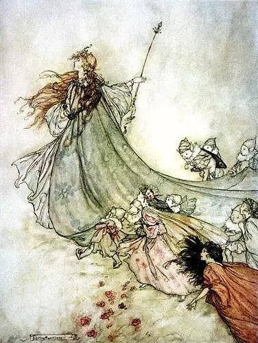 英国著名插画艺术家Arthur Rackham（1867年9月19日— 1939年9月6日）的插画艺术
