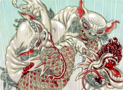 美籍华人插画家 James Jean 的画风简明唯美，十分具个人风格
