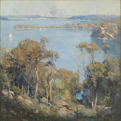 艺术家 Arthur Streeton / 阿瑟·切斯特 风景画作
