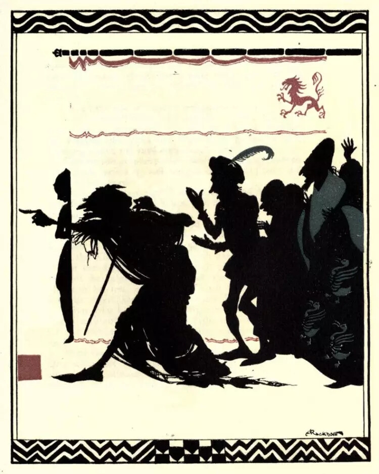 英国著名插画艺术家Arthur Rackham（1867年9月19日— 1939年9月6日）的插画艺术
