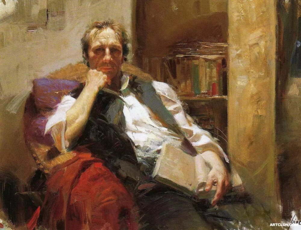 意大利当代油画家 皮诺·德埃尼 Pino Daeni (1939年11月8日—）绘画艺术作品
