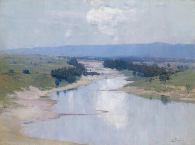 艺术家 Arthur Streeton / 阿瑟·切斯特 风景画作
