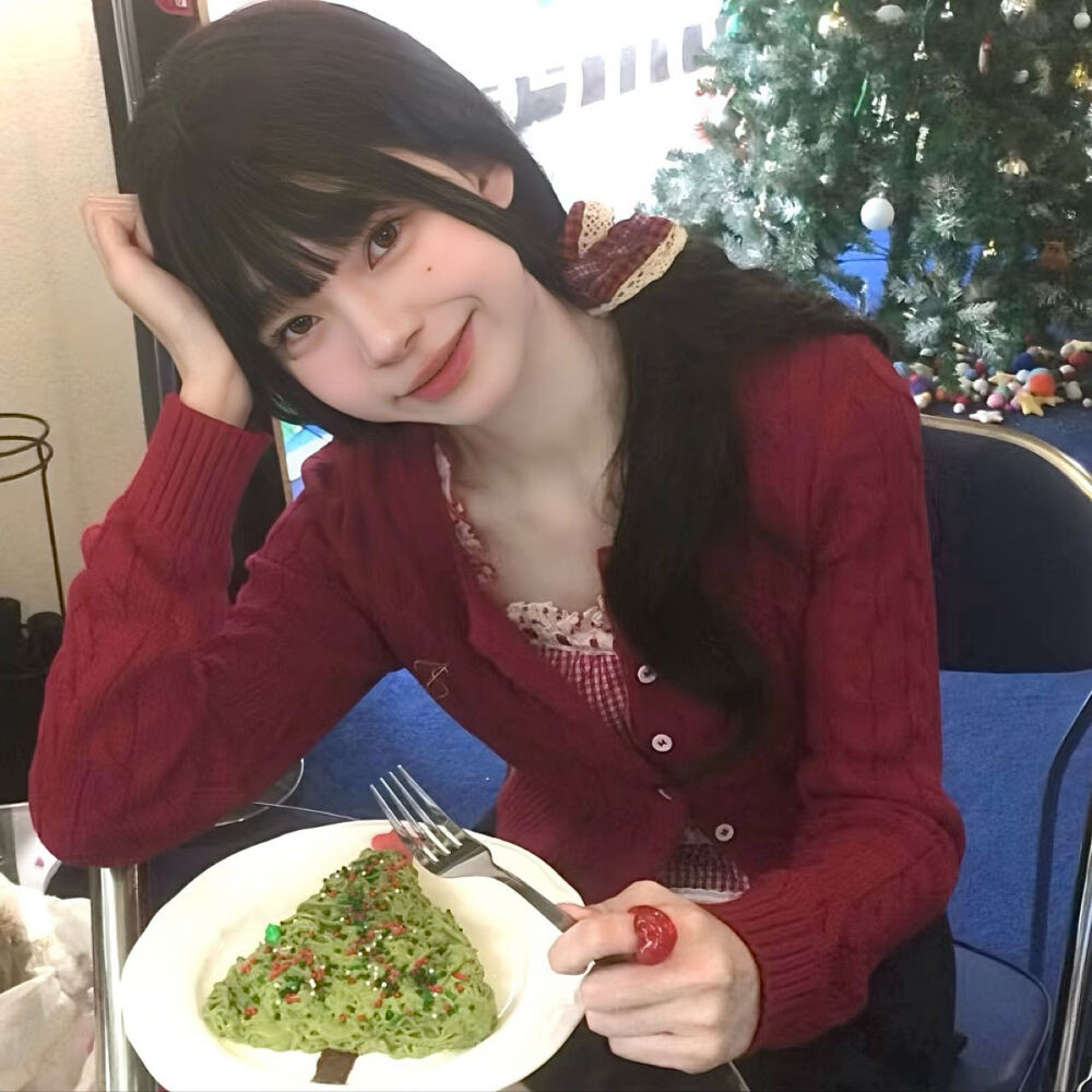 新年女头