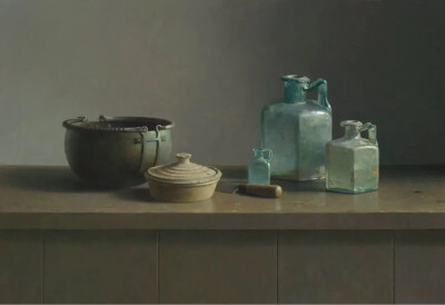 亨克·哈勒曼特（Henk Helmantel）是一位荷兰当代写实派画家，出生于1945年。哈勒曼特以其高超的写实技巧和作品中典雅明亮的气氛而闻名。他的创作风格深受荷兰画家林布兰的影响，擅长以卓越的技巧描绘宽广明亮的空间…