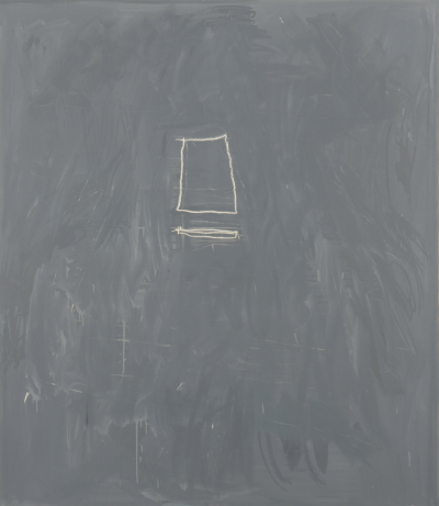 Untitled,1967,Oil and crayon on canvas,200.66×172.72cm
