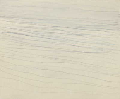 Untitled,1969,Oil-based house paint,wax crayon,
and graphite on canvas,201.9×245.1cm
