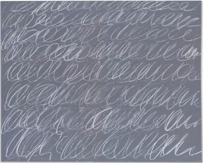 Untitled,1969,
Housepaint and wax crayon on paper,69.9x87cm
