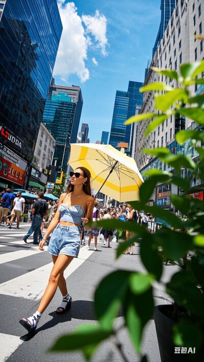 果芬夏日 萨日朗街口