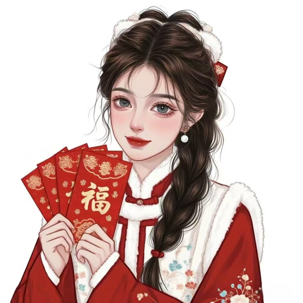 新年女头