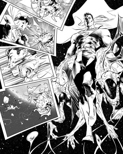 肌肉男+大帅哥+大触 插画艺术家Jorge Jimenez ​​​​
